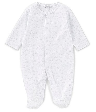 Image of Kissy Kissy Baby Newborn-9 Months Elephant Fun Printed Footed Coverall