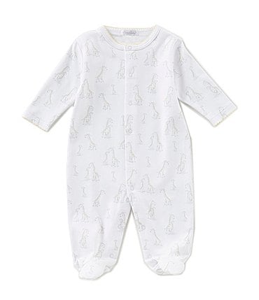 Image of Kissy Kissy Baby Newborn-9 Months Giraffe Generations Footed Coverall