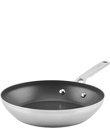 Image of KitchenAid 3-Ply Stainless Steel Non-stick 9.5" Fry Pan