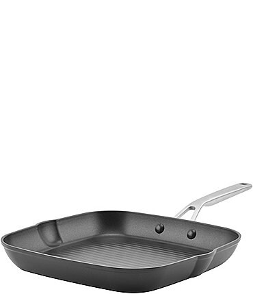 Image of KitchenAid Hard-Anodized Induction Nonstick 11.25" Square Grill Pan