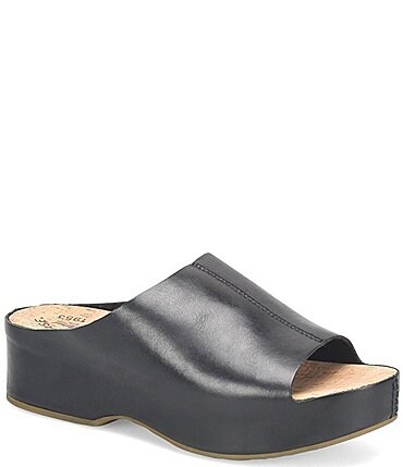 Image of Kork-Ease Yazmin Leather Overlasted Slides