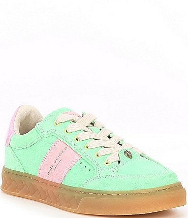Image of Kurt Geiger London Kensington Slim Cupsole Suede Sneakers