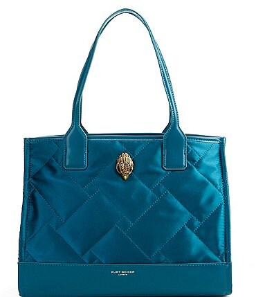 Image of Kurt Geiger London Nylon Quilted Shopper Tote Bag