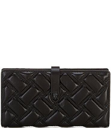 Image of Kurt Geiger London Quilted Leather Bifold Wallet