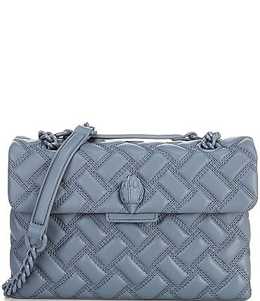Image of Kurt Geiger London Solid Drench Large Quilted Crossbody Bag