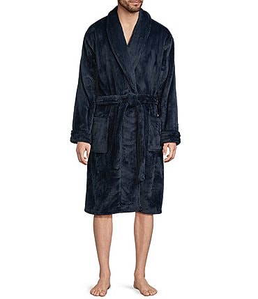 Image of L.L.Bean Men's Wicked Solid Plush Robe