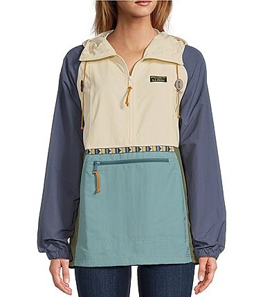 Image of L.L.Bean Mountain Classic Color Block Anorak Jacket