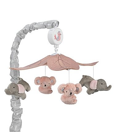 Image of Lambs & Ivy Calypso Jungle Musical Baby Crib Mobile
