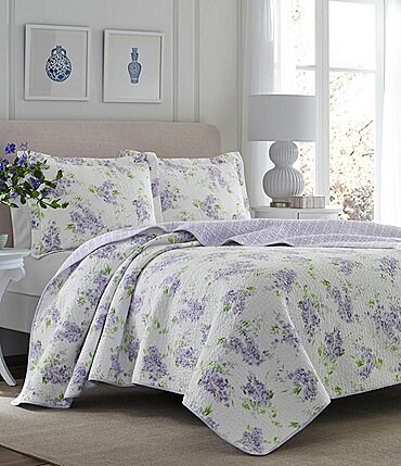 Image of Laura Ashley Keighley Floral Quilt Mini Set