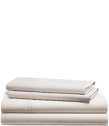 Image of Lauren Ralph Lauren 475-Thread Count Home Spencer Solid Cotton Sheet Set