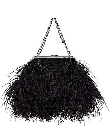 Image of Lauren Ralph Lauren Hollie Small Feather Clutch