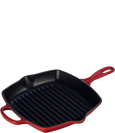 Image of Le Creuset 10.25" Signature Square Skillet Grill