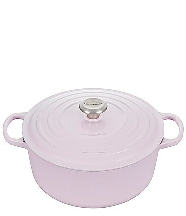 Image of Le Creuset 7.25-qt Round Enameled Cast Iron Dutch Oven with Stainless Steel Knobs