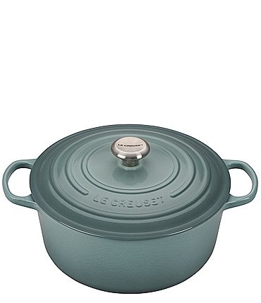 Image of Le Creuset 7.25-qt Round Enameled Cast Iron Dutch Oven with Stainless Steel Knobs