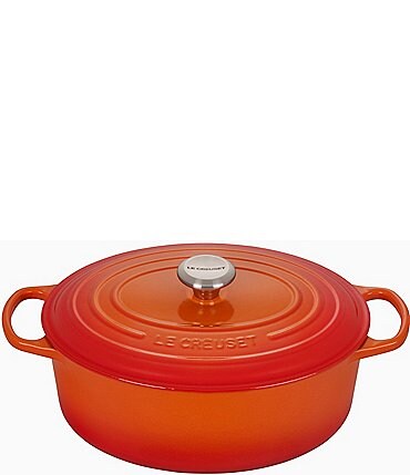 Image of Le Creuset 9.5-Quart Signature Oval Dutch Oven