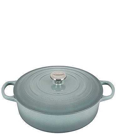 Image of Le Creuset Enameled Cast Iron Signature Round Wide Dutch Oven, 6.75 qt.