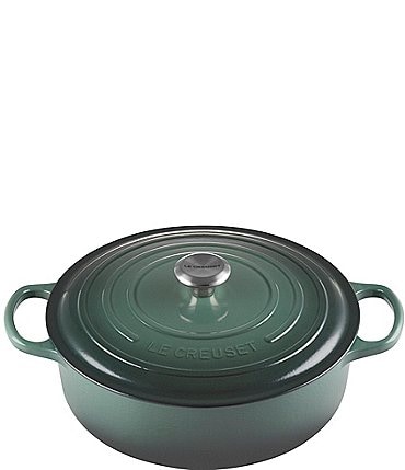 Image of Le Creuset Enameled Cast Iron Signature Round Wide Dutch Oven, 6.75 qt.