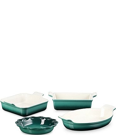 Image of Le Creuset Heritage 4-Piece Bakeware Essentials Set