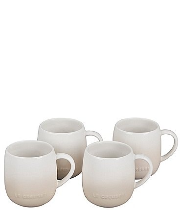 Image of Le Creuset Heritage Mugs, Set of 4
