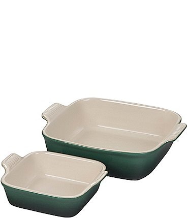 Image of Le Creuset Heritage Square Baking Dishes, Set of 2