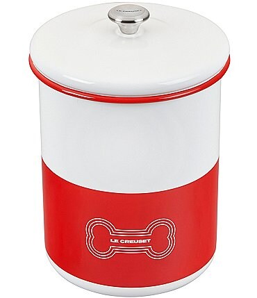 Image of Le Creuset Pet Collection Treat Jar with Stainless Steel Knob