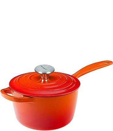 Image of Le Creuset Signature 1.75-Quart Enameled Cast Iron Saucepan with Stainless Steel Knob