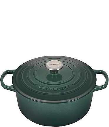 Image of Le Creuset Signature 5.5-qt. Round Enameled Cast Iron Dutch Oven with Stainless Steel Knob