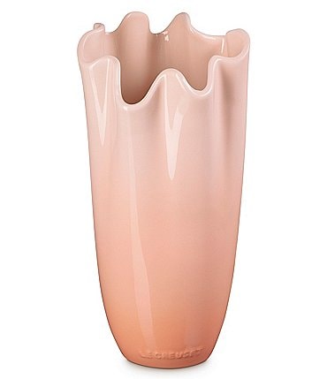 Image of Le Creuset Stoneware Iris Ruffle Vase