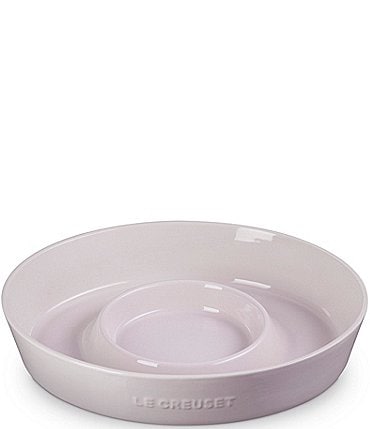 Image of Le Creuset Stoneware Oval Chip and Dip Platter