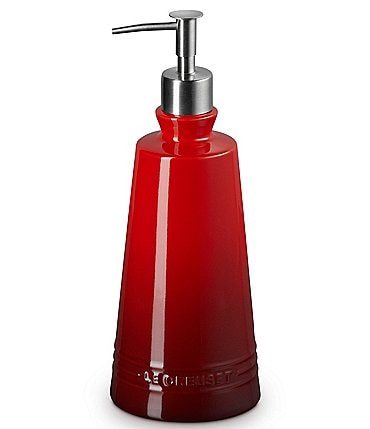 Image of Le Creuset Stoneware Signature Soap Dispenser - 20-oz.