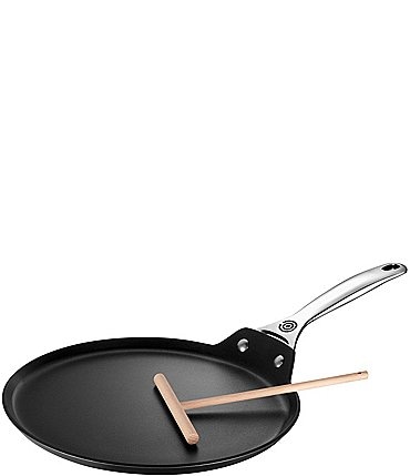 Image of Le Creuset Toughened Nonstick Pro 11" Crepe Pan with Rateau