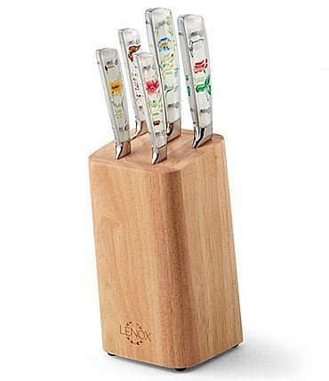 Image of Lenox Butterfly Meadow 6-Piece Knife Block Set