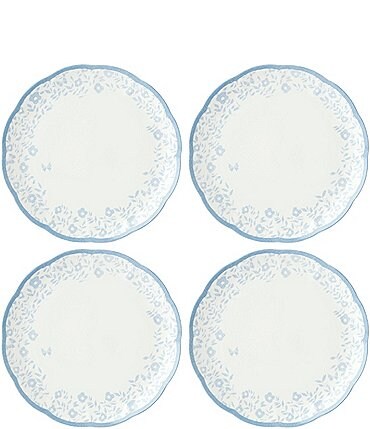 Image of Lenox Butterfly Meadow Cottage 4-Piece Dinner Plates