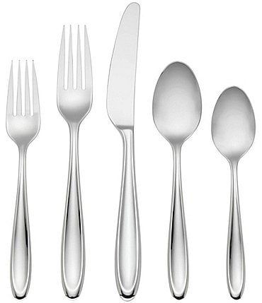 Image of Lenox Cantera 65-Piece Stainless Steel Flatware Set