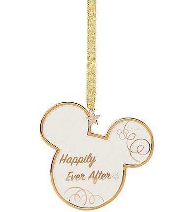 Image of Lenox Disney Movie Bridal Happily Ever After Ornament