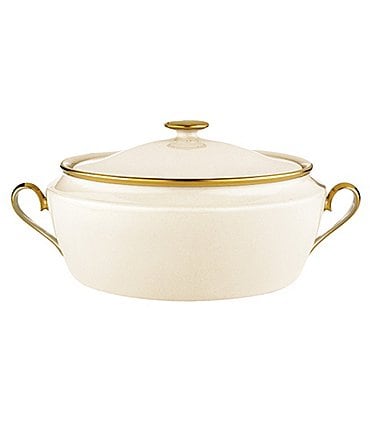 Image of Lenox Eternal Ivory Covered Vegetable Bowl
