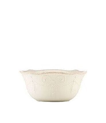 Image of Lenox French Perle Scalloped Stoneware All-Purpose Bowl