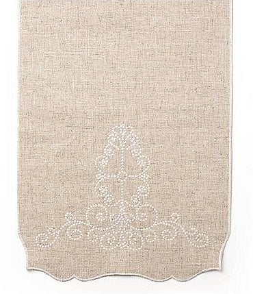 Image of Lenox French Perle Scroll Table Runner