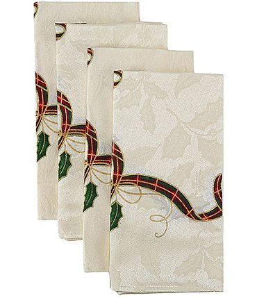 Image of Lenox Holiday Nouveau Cloth Napkins, Set of 4