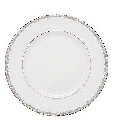 Image of Lenox Lace Couture Platinum Dinner Plate