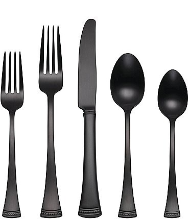 Image of Lenox Portola 20-Piece Stainless Steel Flatware Set
