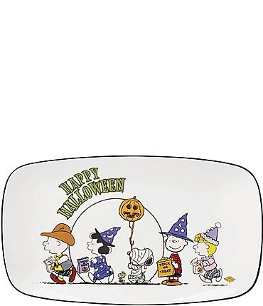 Image of Lenox Snoopy The Great Pumpkin Hors d'Ooeuvres Tray