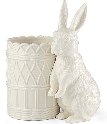 Image of Lenox Wicker Creek Bunny Vase
