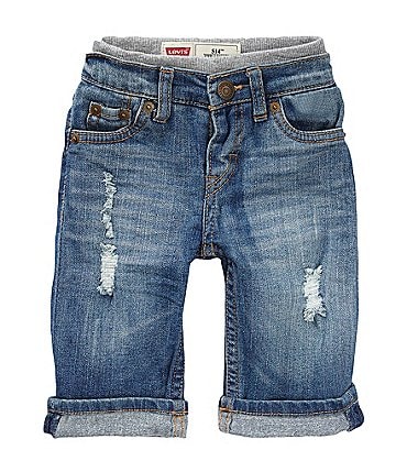 Image of Levi's® Baby Boys 3-24 Months Murphy Pull-On Denim Pants
