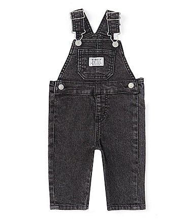 Image of Levi's® Baby 3-24 Months Stretch Denim Overalls