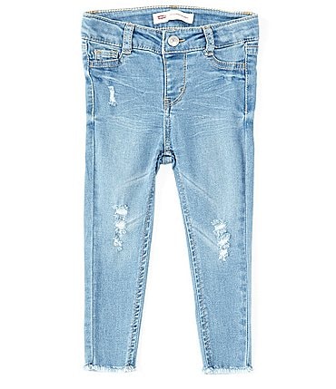 Image of Levi's® Baby Girls 12-24 Months 710 Super Skinny Jeans