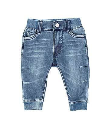 Image of Baby 3-24 Months Denim Jogger Pants