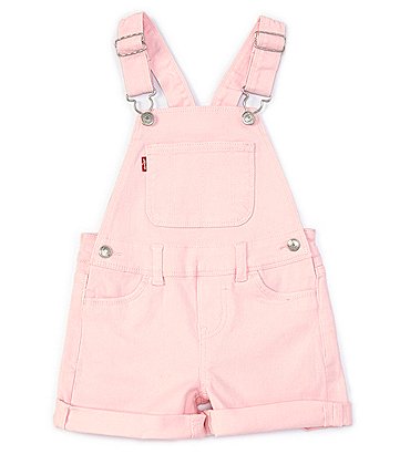 Image of Levi's® Little Girls 2T-6X Denim Shortall