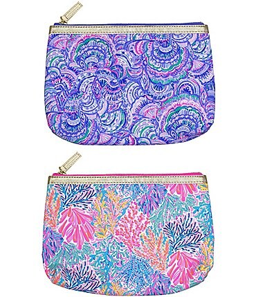 Image of Lilly Pulitzer Clam/Splashdance Insulated Snack Bag Set