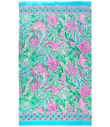 Image of Lilly Pulitzer Coming In Hot Beach Towel